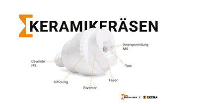 Innovative Wege in der Keramikbearbeitung – μm-genaue Fertigung im Fokus